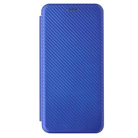 Handytasche Stand Schutzhülle Flip Leder Hülle L09Z für Samsung Galaxy F02S SM-E025F Blau