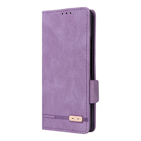 Handytasche Stand Schutzhülle Flip Leder Hülle L09Z für Samsung Galaxy Z Fold2 5G Violett