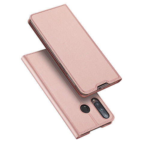 Handytasche Stand Schutzhülle Flip Leder Hülle L10 für Huawei Honor 9C Rosegold