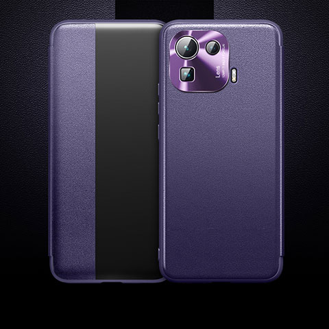 Handytasche Stand Schutzhülle Flip Leder Hülle L10 für Xiaomi Mi 11 Pro 5G Violett