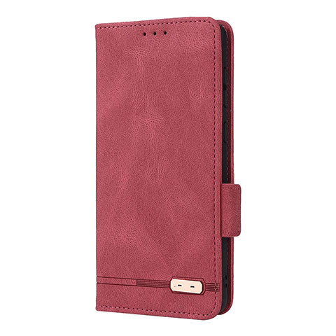 Handytasche Stand Schutzhülle Flip Leder Hülle L10Z für Samsung Galaxy A73 5G Rot