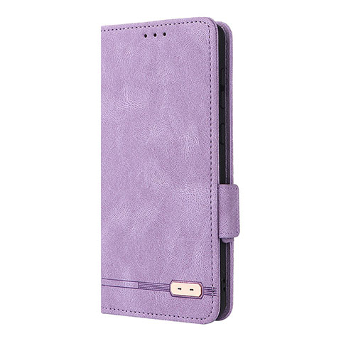 Handytasche Stand Schutzhülle Flip Leder Hülle L10Z für Samsung Galaxy A73 5G Violett