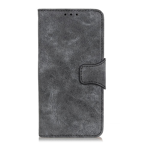 Handytasche Stand Schutzhülle Flip Leder Hülle L11 für Huawei Nova 7i Grau