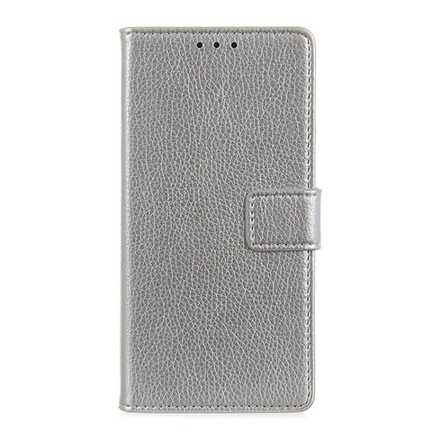 Handytasche Stand Schutzhülle Flip Leder Hülle L11 für Samsung Galaxy S20 FE 4G Silber