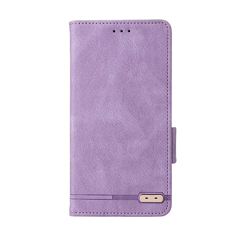 Handytasche Stand Schutzhülle Flip Leder Hülle L11Z für Samsung Galaxy A22 5G Violett