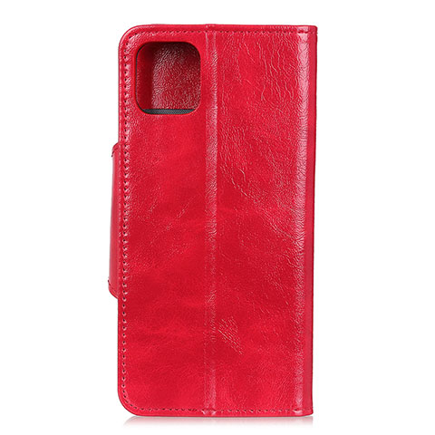 Handytasche Stand Schutzhülle Flip Leder Hülle L12 für Samsung Galaxy A71 4G A715 Rot