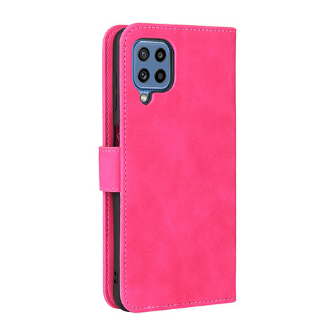 Handytasche Stand Schutzhülle Flip Leder Hülle L12Z für Samsung Galaxy M32 4G Pink