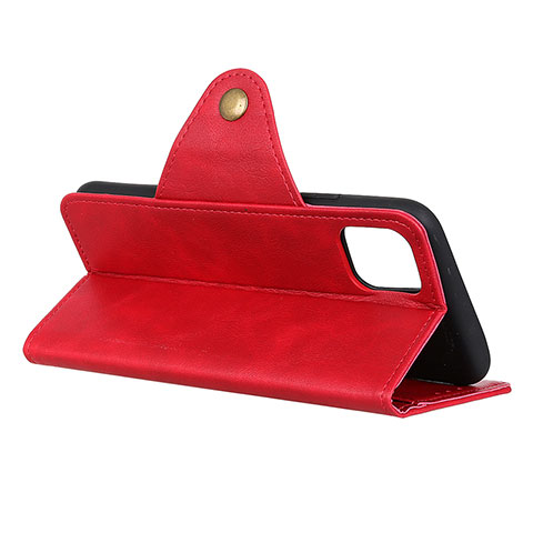 Handytasche Stand Schutzhülle Flip Leder Hülle L14 für Samsung Galaxy A71 5G Rot