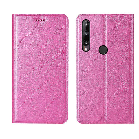 Handytasche Stand Schutzhülle Flip Leder Hülle L15 für Huawei Honor 9C Rosa