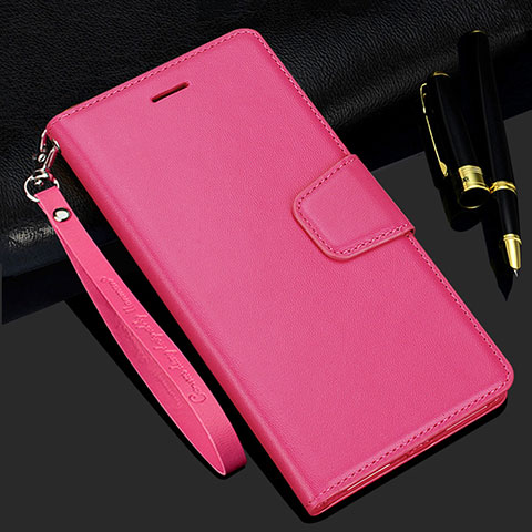 Handytasche Stand Schutzhülle Flip Leder Hülle L16 für Realme C11 Pink