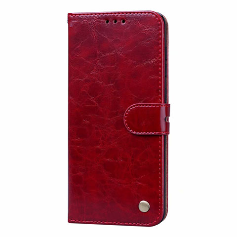 Handytasche Stand Schutzhülle Flip Leder Hülle L16 für Samsung Galaxy A31 Rot