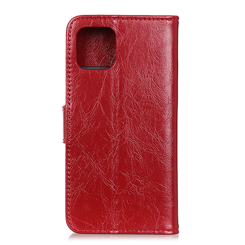 Handytasche Stand Schutzhülle Flip Leder Hülle L17 für Huawei Honor 30S Rot