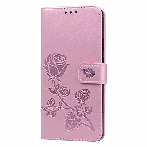 Handytasche Stand Schutzhülle Flip Leder Hülle L17 für Samsung Galaxy A51 5G Rosegold