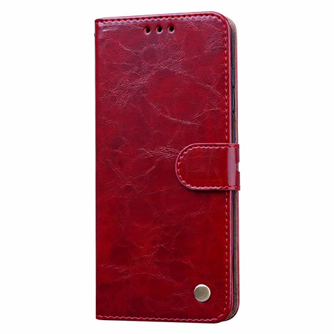 Handytasche Stand Schutzhülle Flip Leder Hülle L22 für Samsung Galaxy A41 Rot