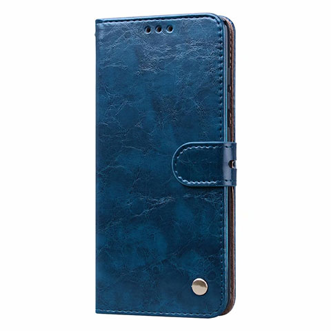 Handytasche Stand Schutzhülle Flip Leder Hülle L23 für Samsung Galaxy A71 5G Hellblau