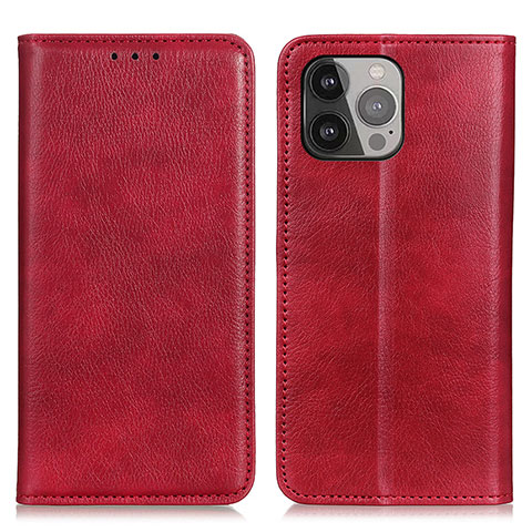 Handytasche Stand Schutzhülle Flip Leder Hülle L25 für Apple iPhone 14 Pro Rot