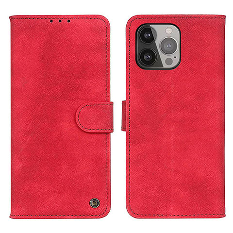 Handytasche Stand Schutzhülle Flip Leder Hülle L30 für Apple iPhone 14 Pro Rot