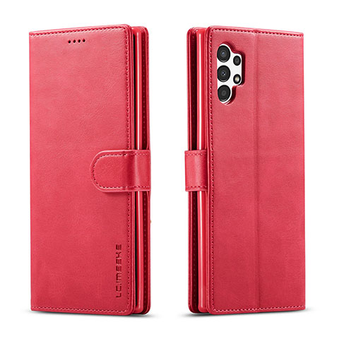 Handytasche Stand Schutzhülle Flip Leder Hülle LC1 für Samsung Galaxy A13 4G Pink