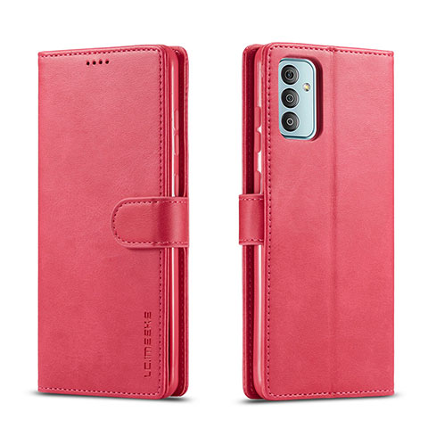 Handytasche Stand Schutzhülle Flip Leder Hülle LC1 für Samsung Galaxy M23 5G Pink