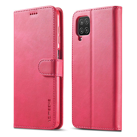 Handytasche Stand Schutzhülle Flip Leder Hülle LC1 für Samsung Galaxy M33 5G Pink