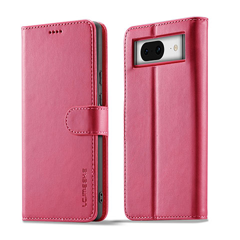 Handytasche Stand Schutzhülle Flip Leder Hülle LC4 für Google Pixel 8a 5G Pink