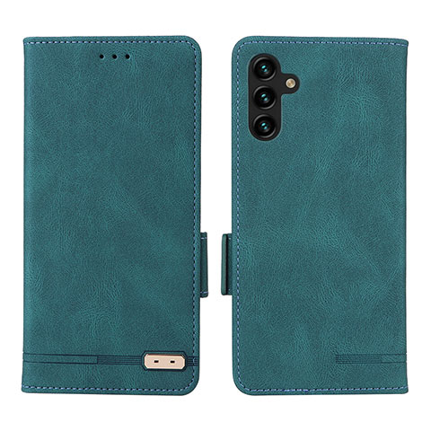 Handytasche Stand Schutzhülle Flip Leder Hülle LZ1 für Samsung Galaxy A04s Grün