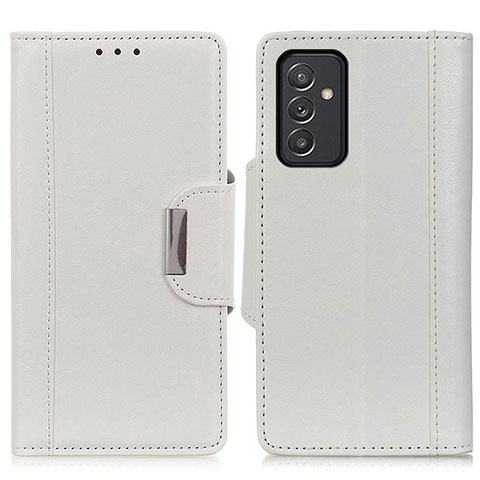 Handytasche Stand Schutzhülle Flip Leder Hülle M01L für Samsung Galaxy A82 5G Weiß