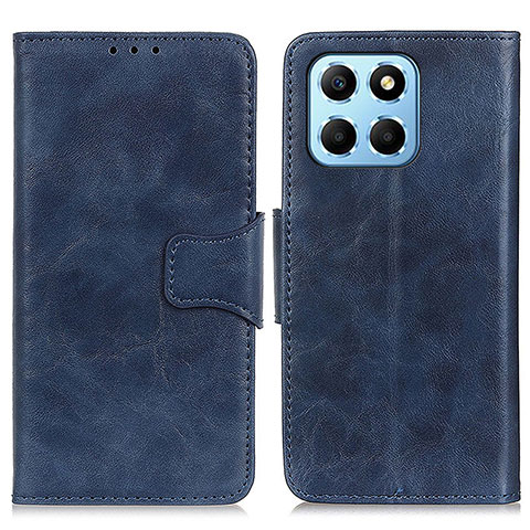 Handytasche Stand Schutzhülle Flip Leder Hülle M02L für Huawei Honor X6 5G Blau