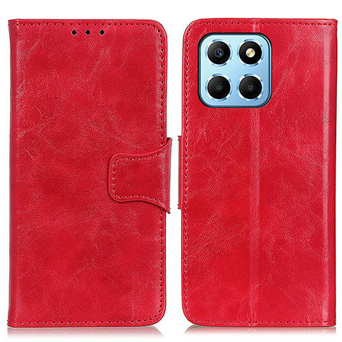 Handytasche Stand Schutzhülle Flip Leder Hülle M02L für Huawei Honor X6 5G Rot