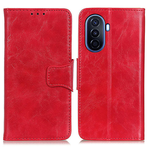 Handytasche Stand Schutzhülle Flip Leder Hülle M02L für Huawei Nova Y70 Plus Rot