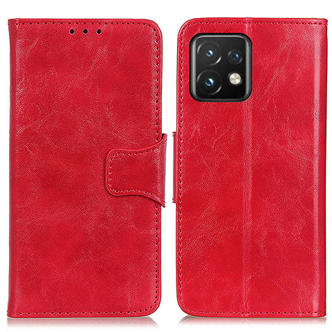 Handytasche Stand Schutzhülle Flip Leder Hülle M02L für Motorola Moto Edge 40 Pro 5G Rot