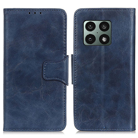 Handytasche Stand Schutzhülle Flip Leder Hülle M02L für OnePlus 10 Pro 5G Blau