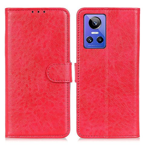 Handytasche Stand Schutzhülle Flip Leder Hülle M02L für Realme GT Neo3 5G Rot