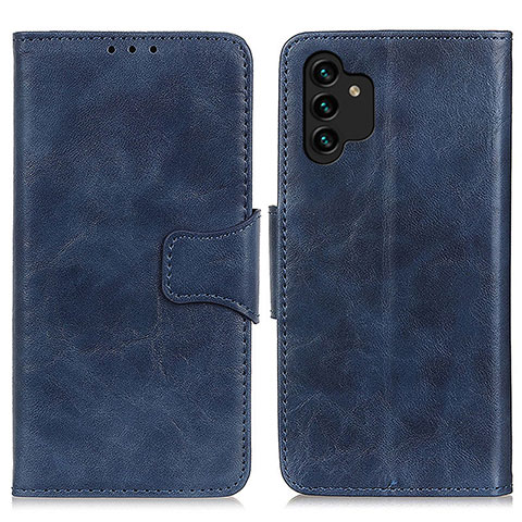 Handytasche Stand Schutzhülle Flip Leder Hülle M02L für Samsung Galaxy A13 4G Blau