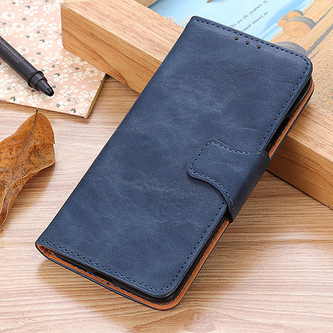 Handytasche Stand Schutzhülle Flip Leder Hülle M02L für Samsung Galaxy A32 4G Blau