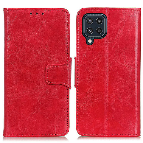 Handytasche Stand Schutzhülle Flip Leder Hülle M02L für Samsung Galaxy M32 4G Rot