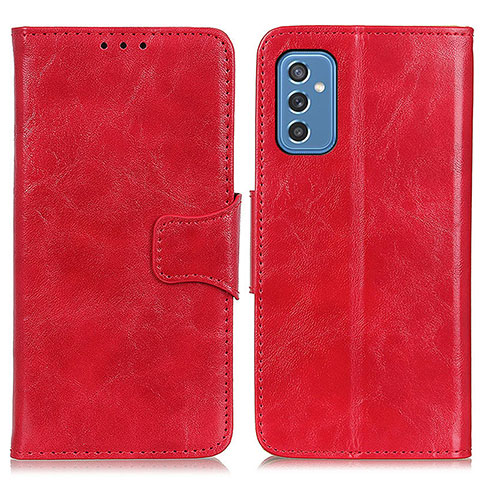 Handytasche Stand Schutzhülle Flip Leder Hülle M02L für Samsung Galaxy M52 5G Rot