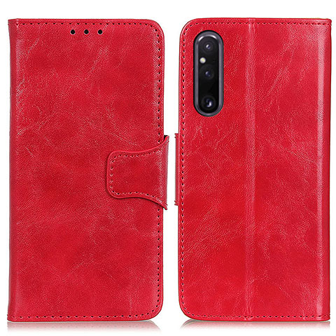 Handytasche Stand Schutzhülle Flip Leder Hülle M02L für Sony Xperia 1 V Rot