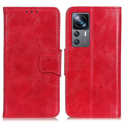 Handytasche Stand Schutzhülle Flip Leder Hülle M02L für Xiaomi Mi 12T 5G Rot