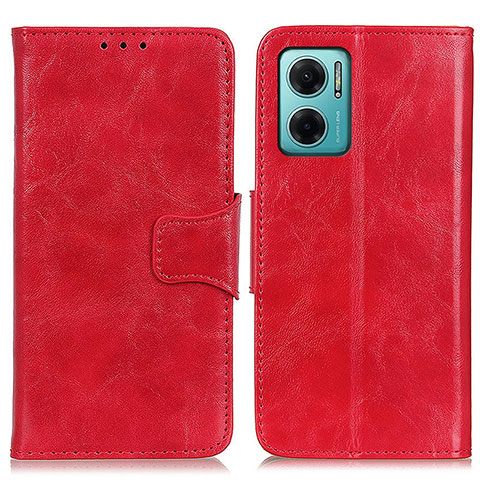 Handytasche Stand Schutzhülle Flip Leder Hülle M02L für Xiaomi Redmi 11 Prime 5G Rot