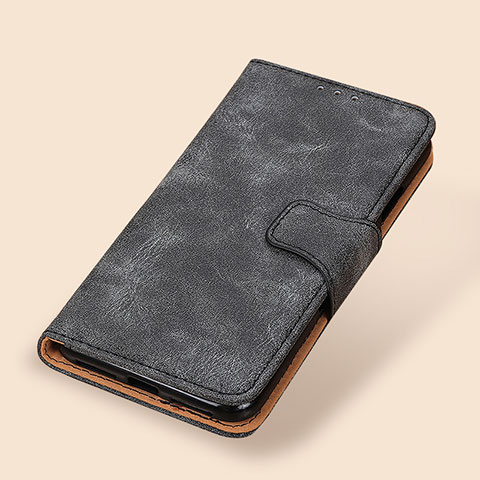 Handytasche Stand Schutzhülle Flip Leder Hülle M03L für OnePlus 9 5G Schwarz