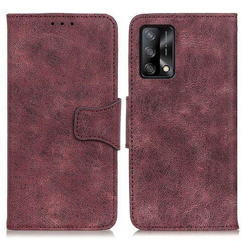 Handytasche Stand Schutzhülle Flip Leder Hülle M03L für Oppo Reno6 Lite Violett