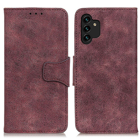 Handytasche Stand Schutzhülle Flip Leder Hülle M03L für Samsung Galaxy A04s Violett