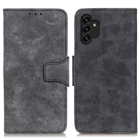 Handytasche Stand Schutzhülle Flip Leder Hülle M03L für Samsung Galaxy A13 5G Schwarz