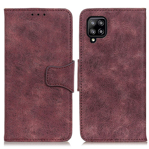 Handytasche Stand Schutzhülle Flip Leder Hülle M03L für Samsung Galaxy A22 4G Violett