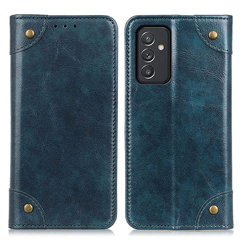 Handytasche Stand Schutzhülle Flip Leder Hülle M04L für Samsung Galaxy A15 4G Blau