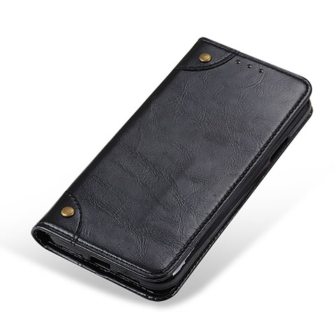 Handytasche Stand Schutzhülle Flip Leder Hülle M04L für Samsung Galaxy A32 5G Schwarz