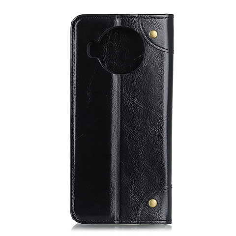 Handytasche Stand Schutzhülle Flip Leder Hülle M04L für Xiaomi Mi 10i 5G Schwarz