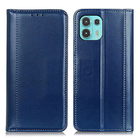 Handytasche Stand Schutzhülle Flip Leder Hülle M05L für Motorola Moto Edge 20 Lite 5G Blau