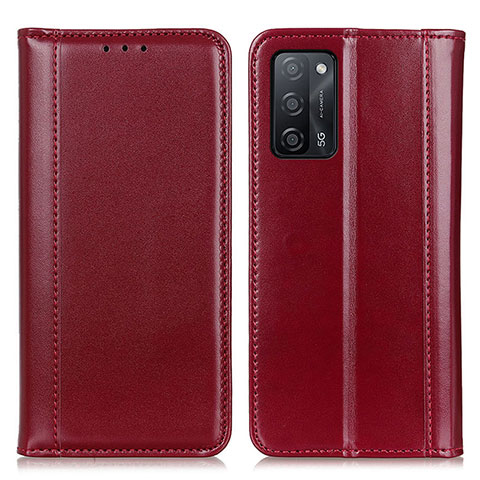 Handytasche Stand Schutzhülle Flip Leder Hülle M05L für Oppo A53s 5G Rot